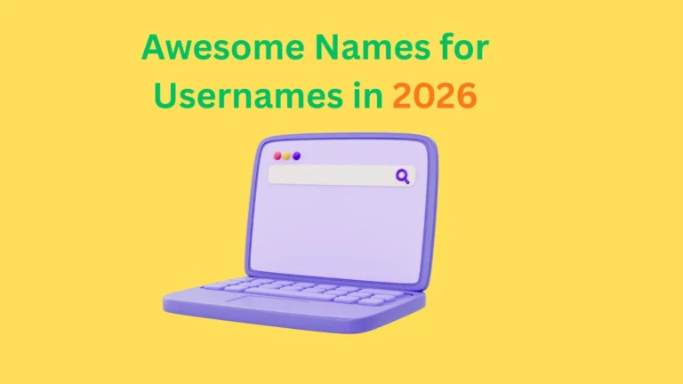Awesome Names for Usernames in 2026