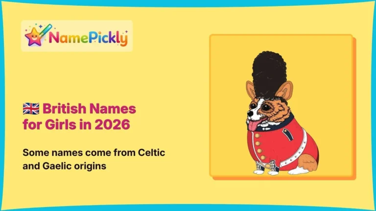 🇬🇧 British Names for Girls in 2026