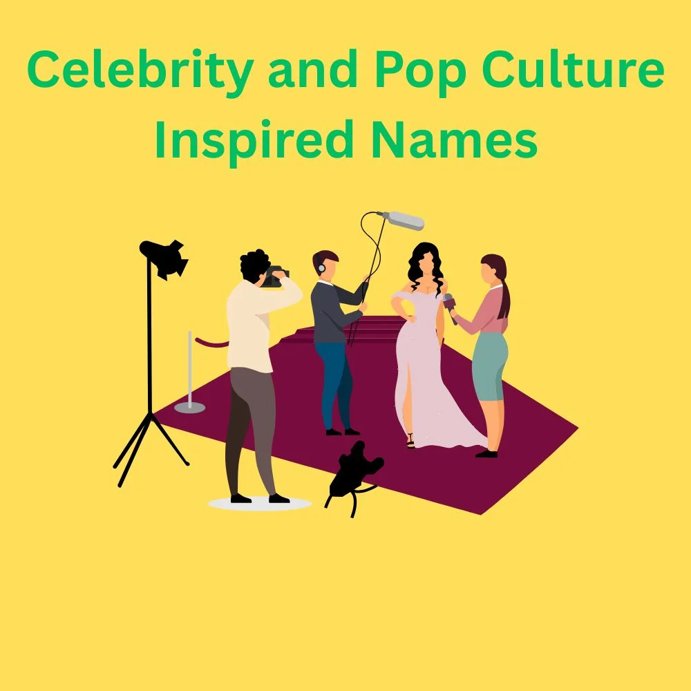 Celebrity and Pop Culture Inspired Names