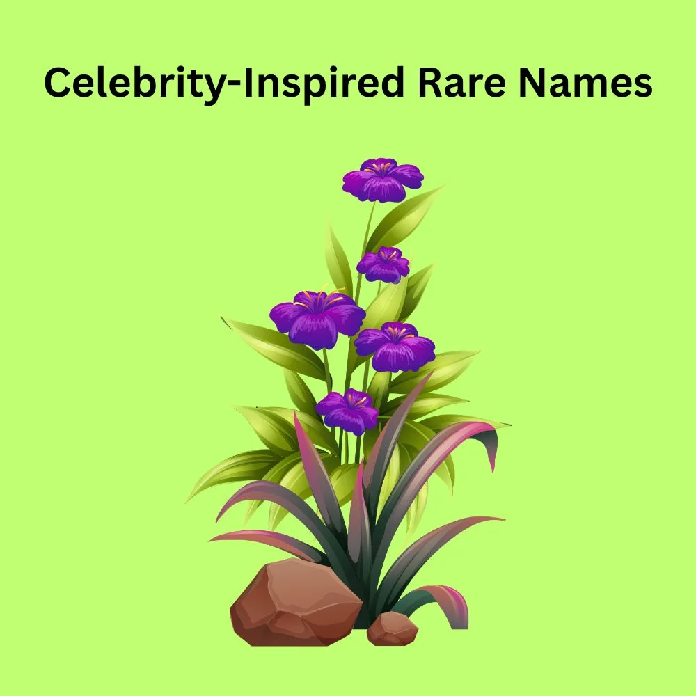 Celebrity-Inspired Rare Names
