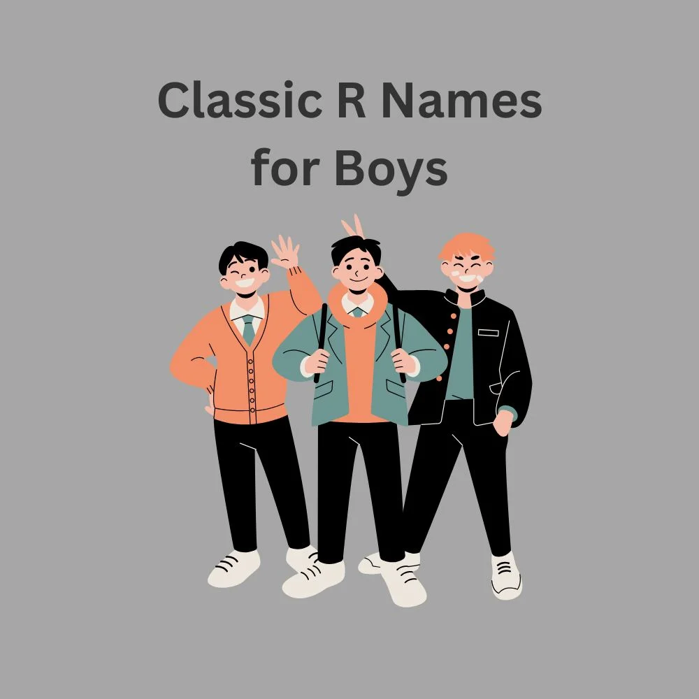 Classic R Names for Boys