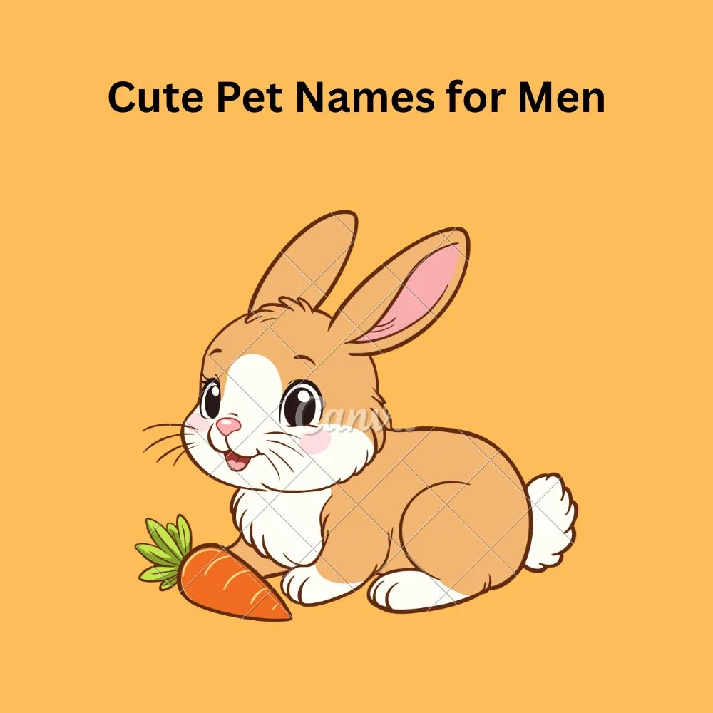 Cute Pet Names for Men