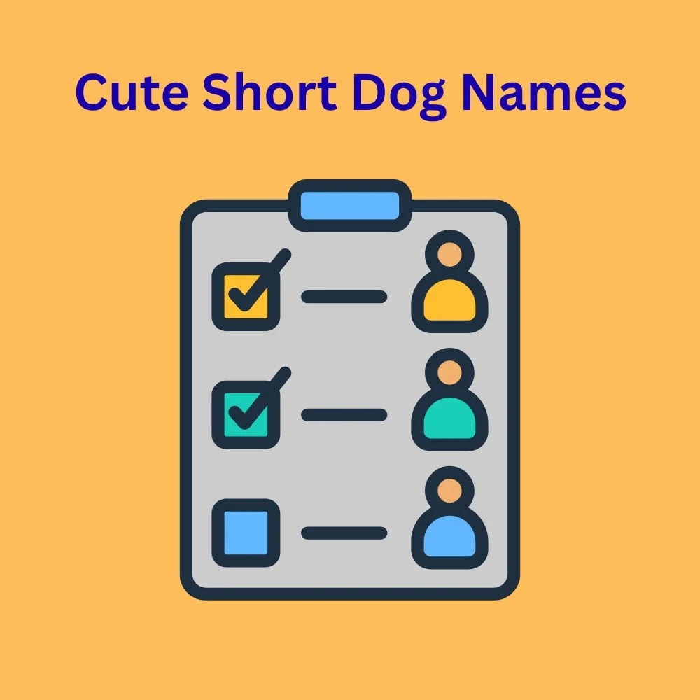 Cute Short Dog Names