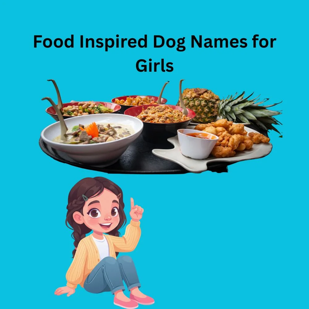 Food Inspired Dog Names for Girls