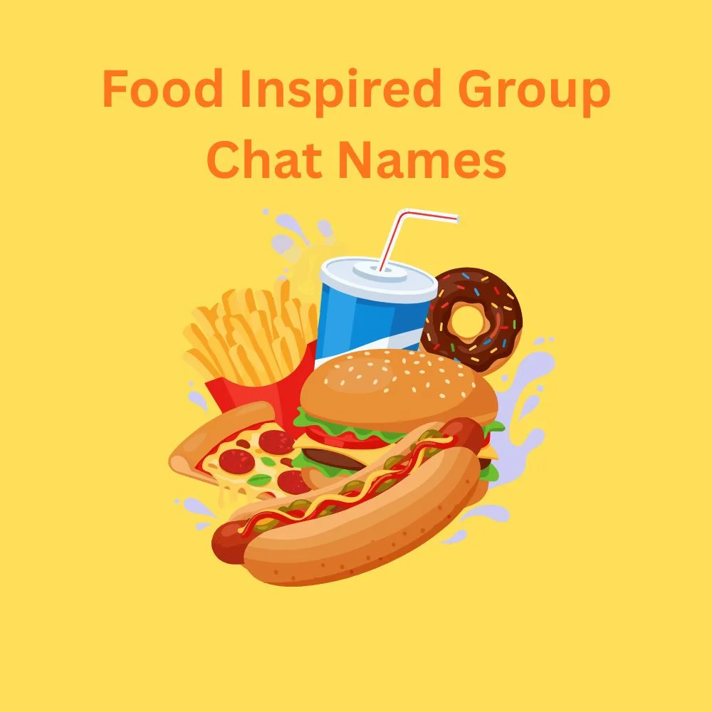  Food Inspired Group Chat Names