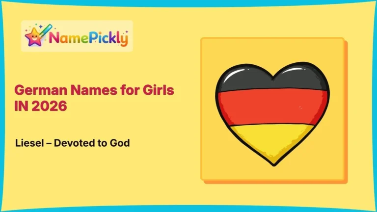German Names for Girls IN 2026