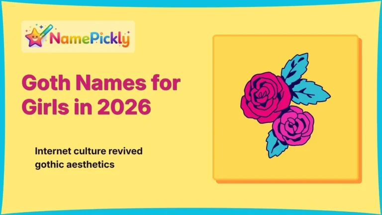 Goth Names for Girls in 2026
