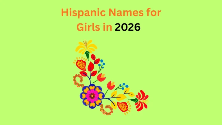 Hispanic Names for Girls in 2026