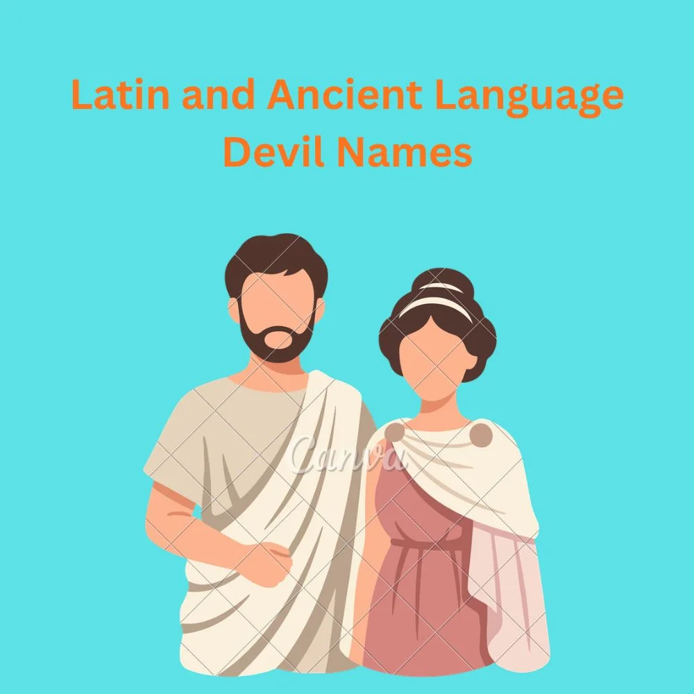 Latin and Ancient Language Devil Names