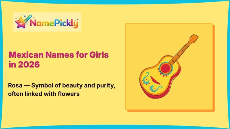 Mexican Names for Girls in 2026
