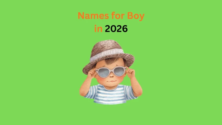 Names for Boy in 2026