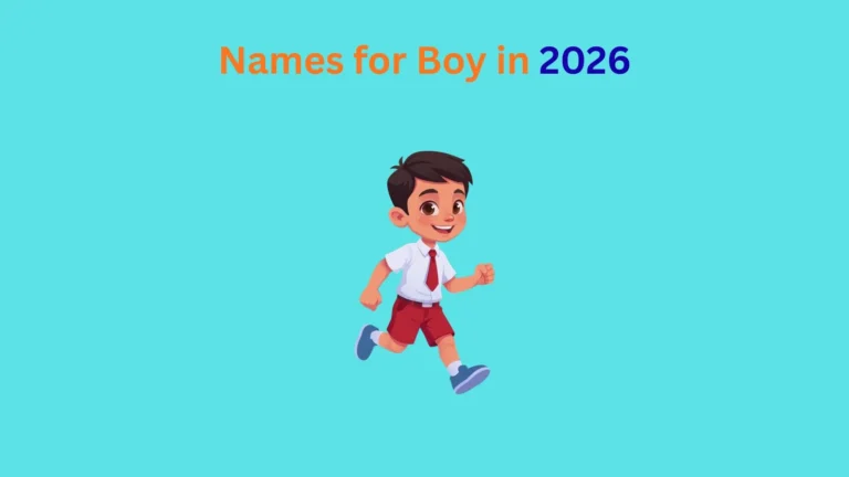 Names for Boy in 2026