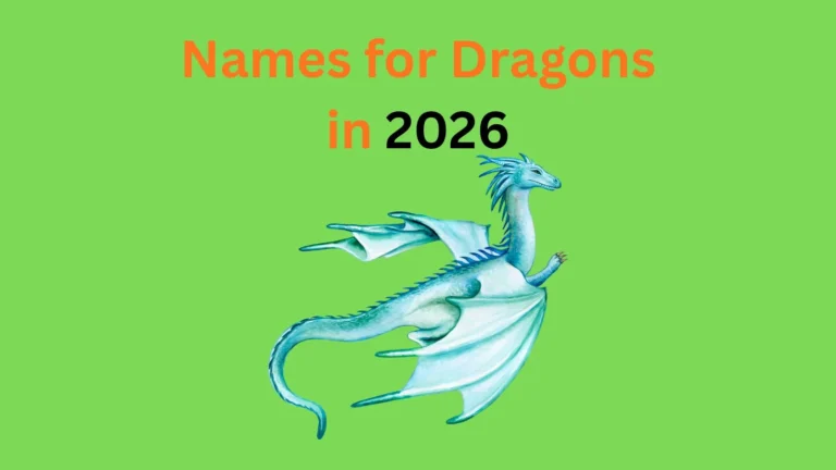Names for Dragons in 2026