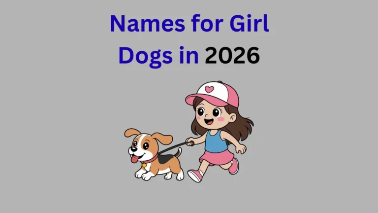 Names for Girl Dogs in 2026