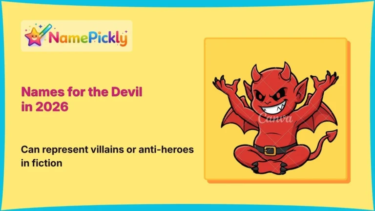 Names for the Devil in 2026
