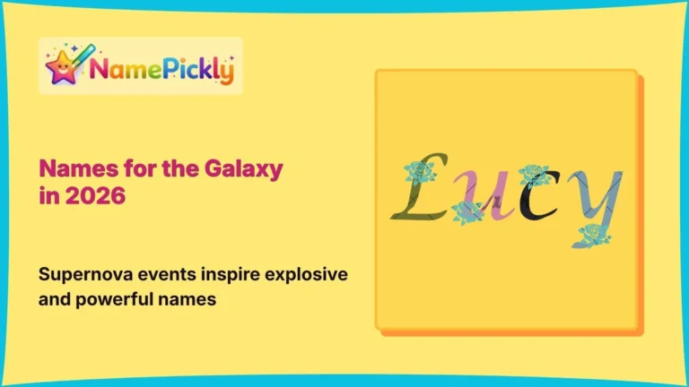 Names for the Galaxy in 2026