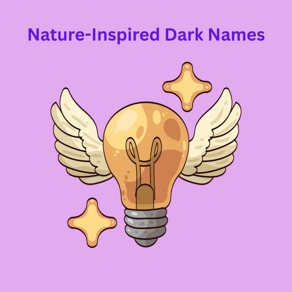 Nature-Inspired Dark Names