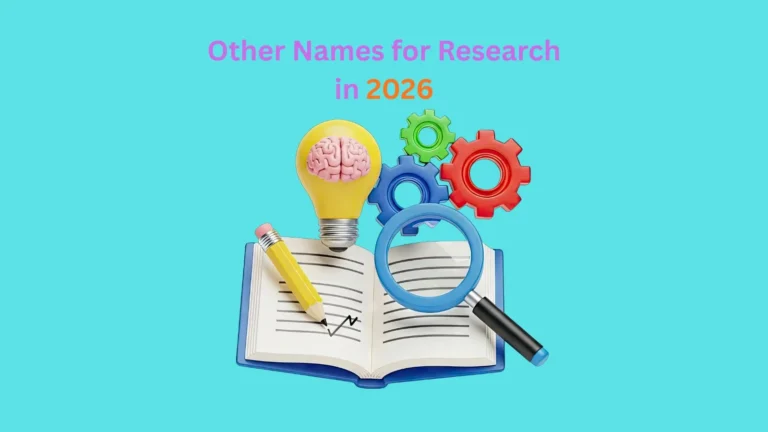 Other Names for Research in 2026