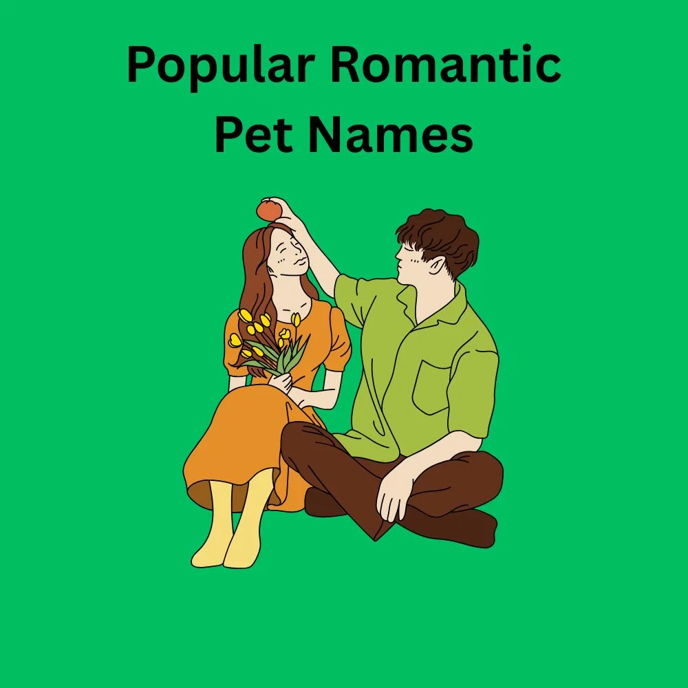 Popular Romantic Pet Names