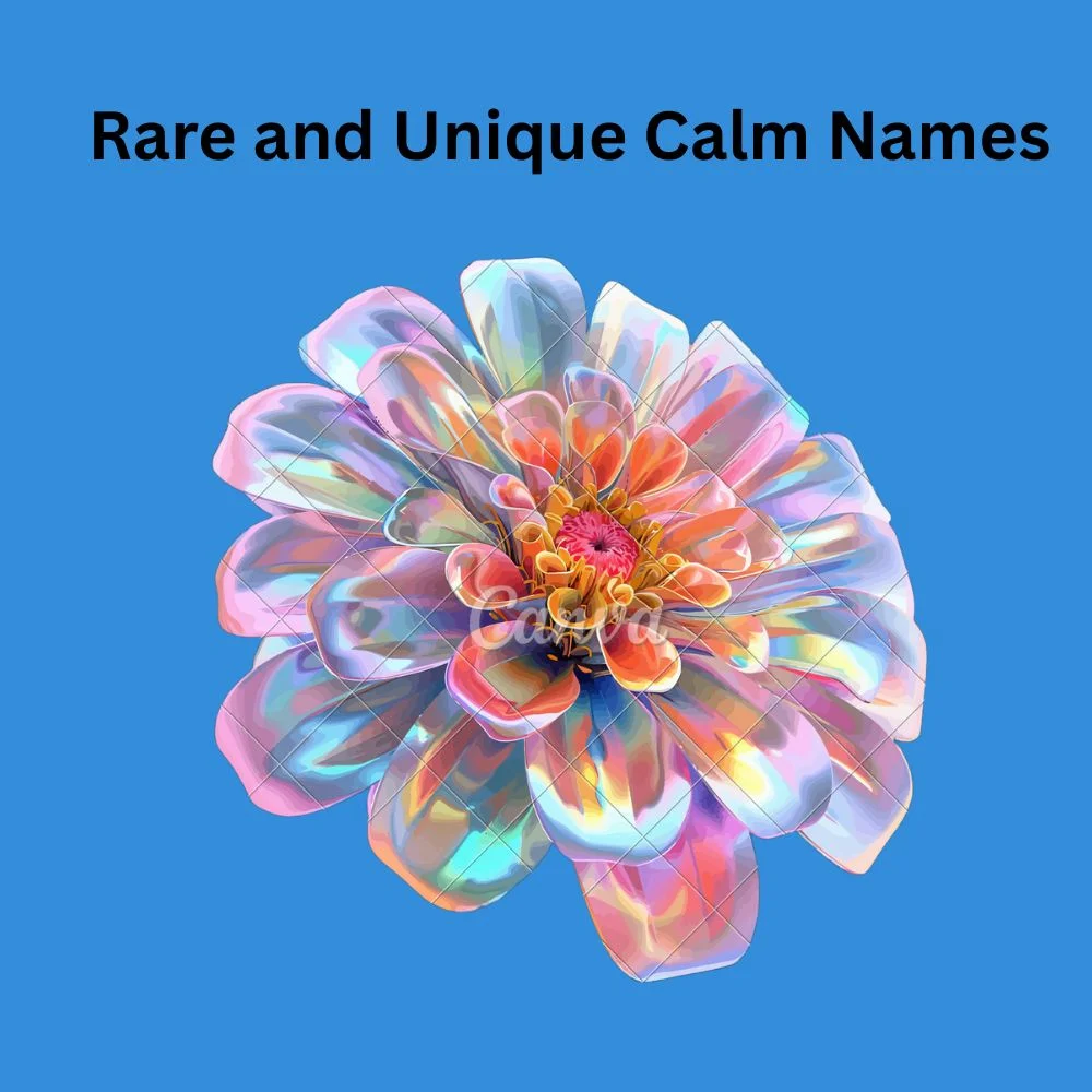 Rare and Unique Calm Names