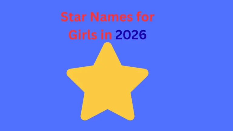 Star Names for Girls in 2026