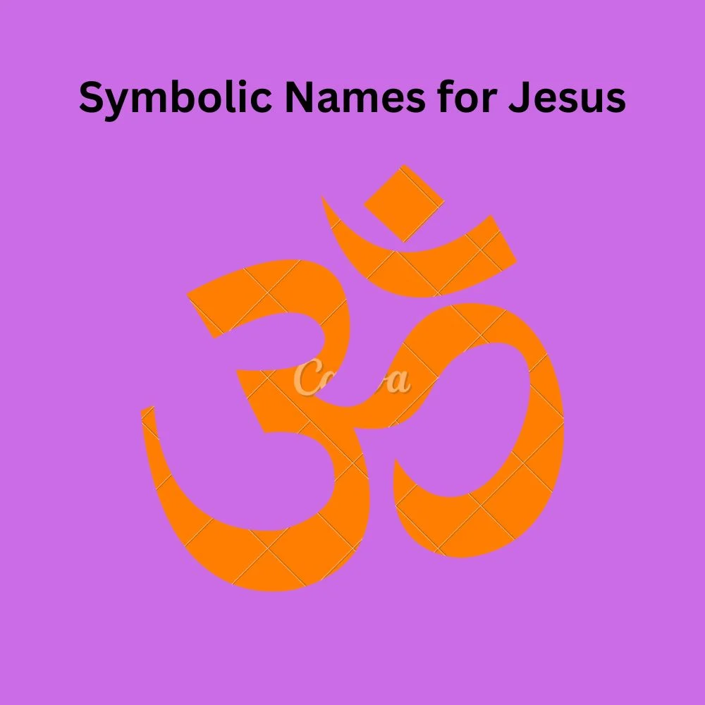 Symbolic Names for Jesus