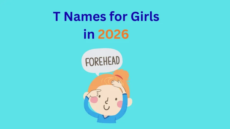 T Names for Girls in 2026