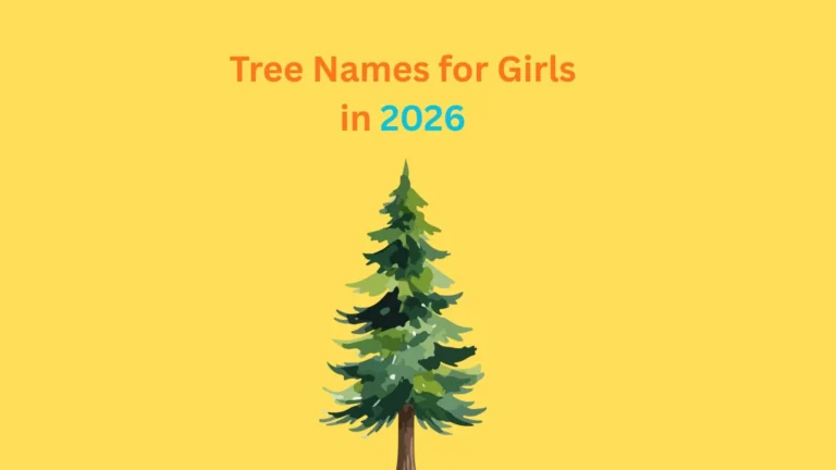 Tree Names for Girls in 2026
