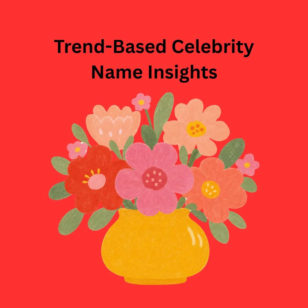 Trend-Based Celebrity Name Insights