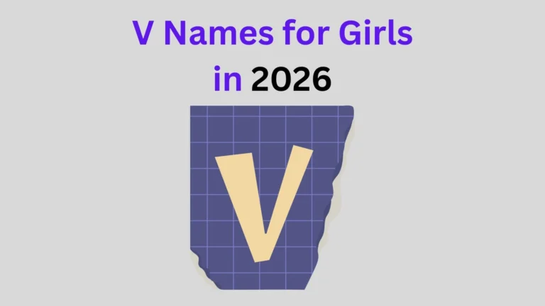 V Names for Girls in 2026