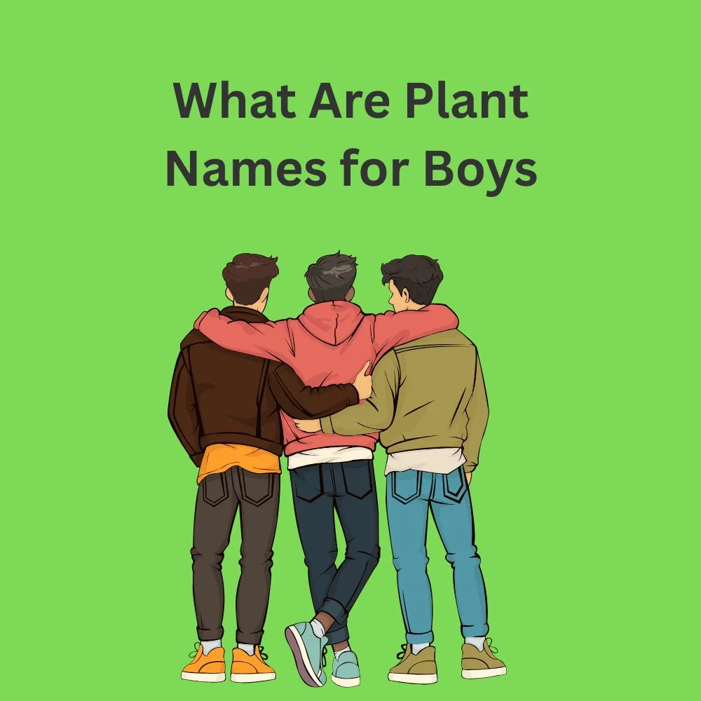What Are Plant Names for Boys